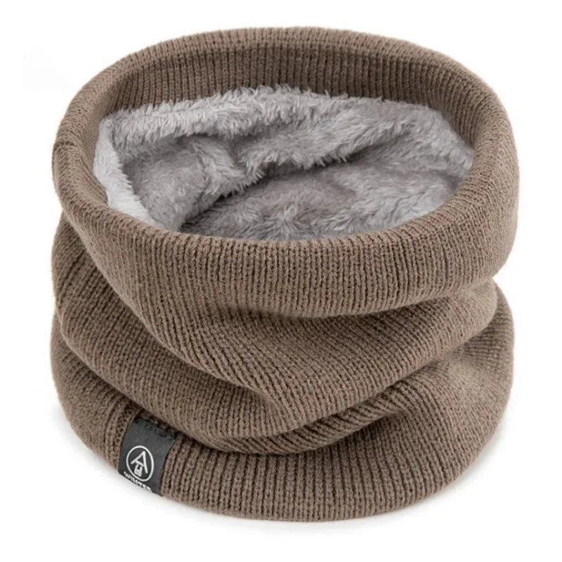 Fleece Lined Neck Warmer - Khaki