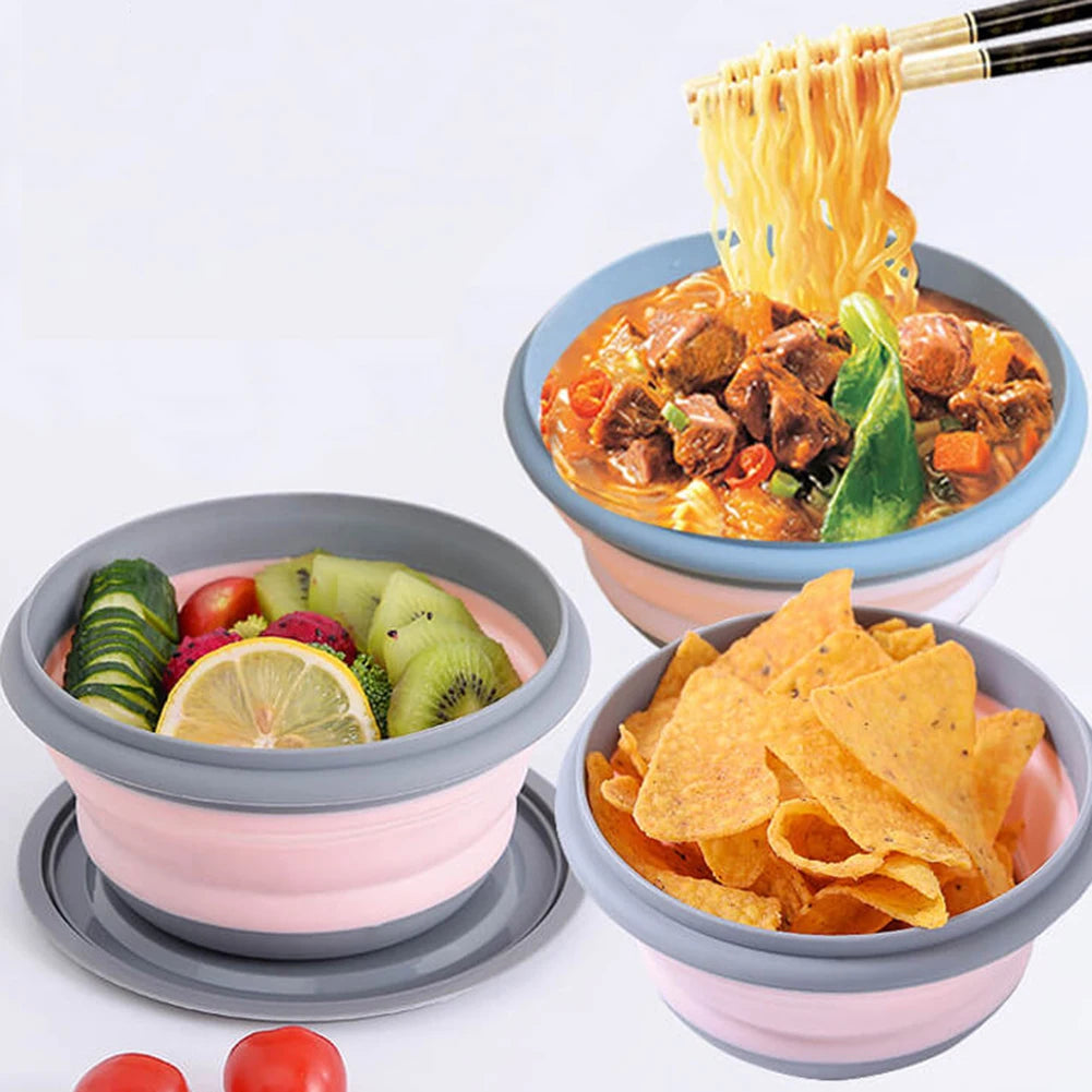 Collapsible Camping Bowl Set