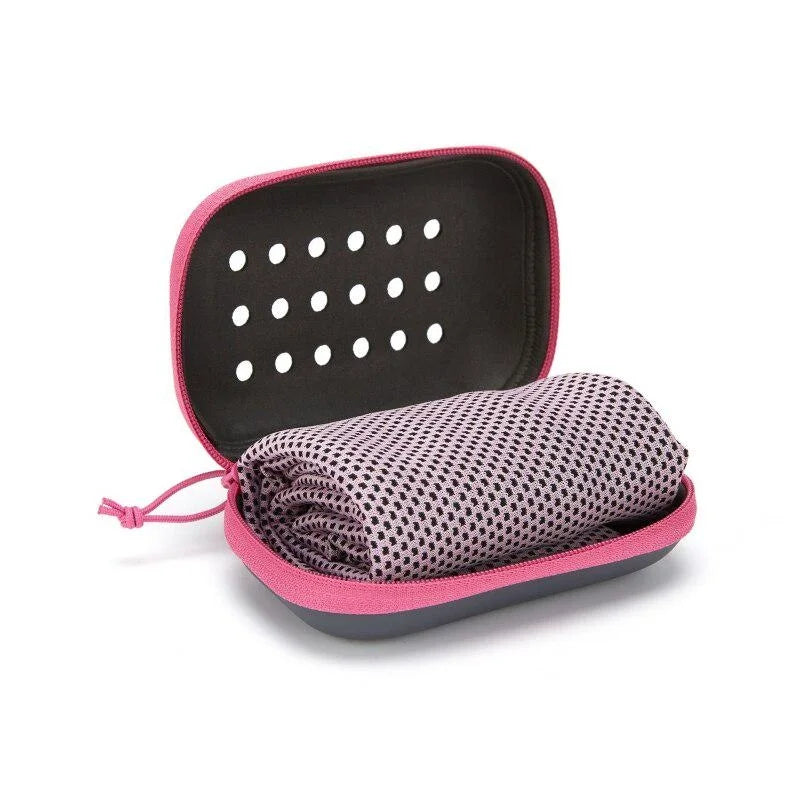Cooling Towel with Case - Pink