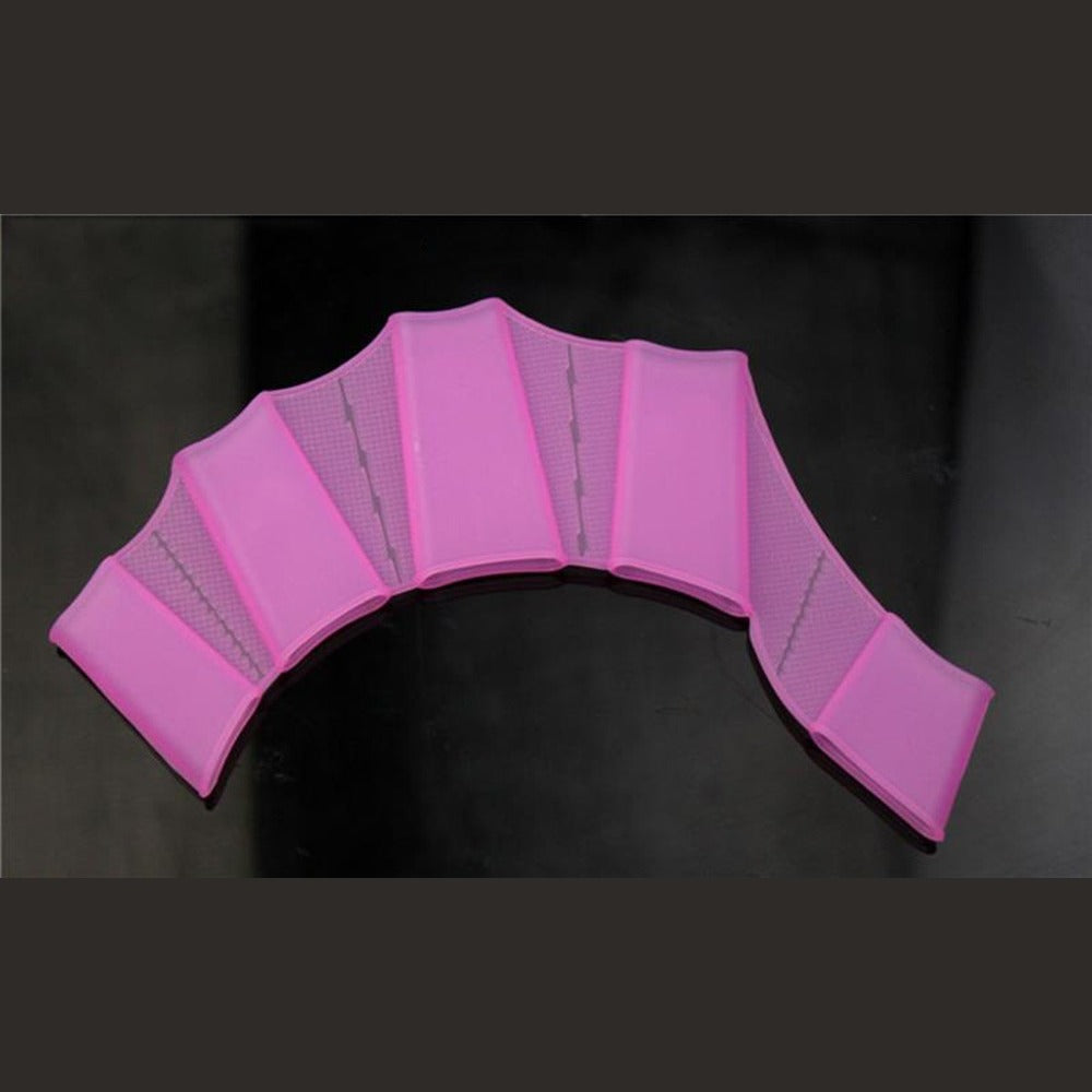 Webbed Swim Gloves - Pink / S