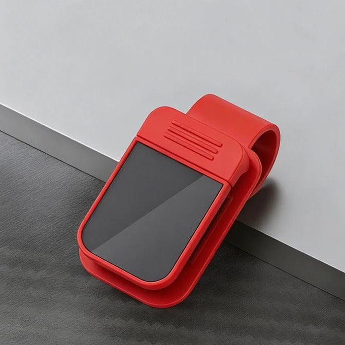 Sun Visor Glasses Clip - Red