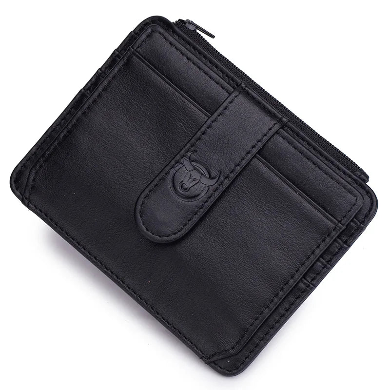 Slim Blocking Leather Wallet