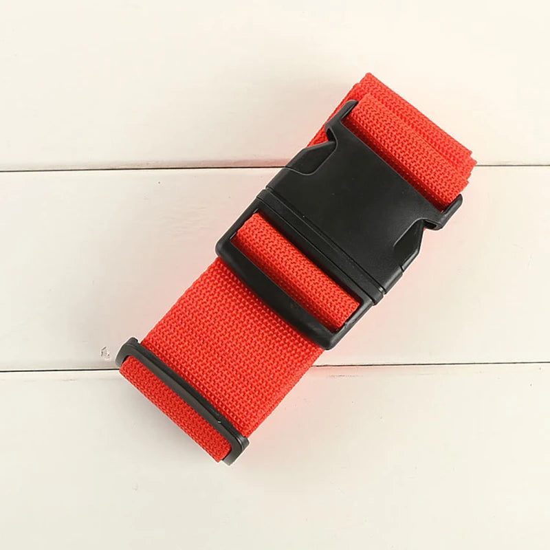 Adjustable Luggage Strap - Red