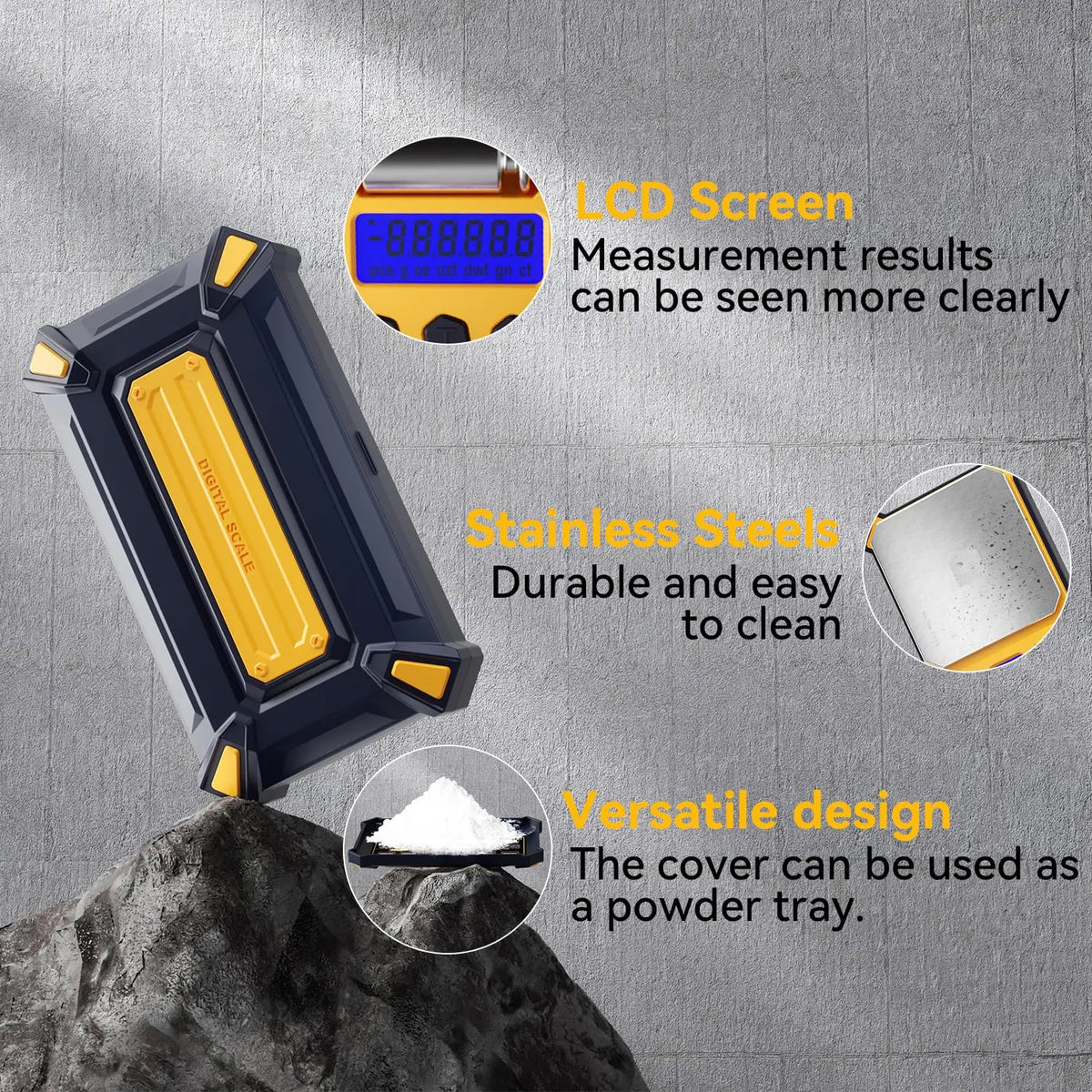 Rugged Precision Pocket Scale