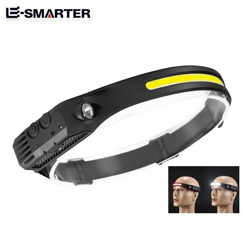 Strip Smart Sensor COB Headlamp