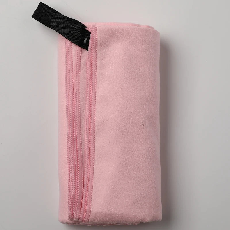 Quick Dry Microfiber Towel - Pink / 50x120cm