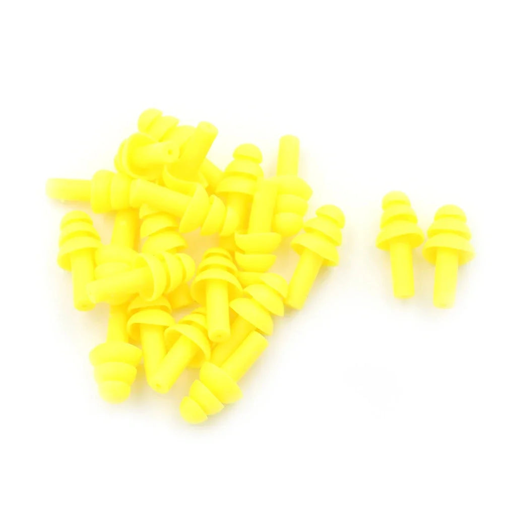 Silicone Ear Plugs - Yellow