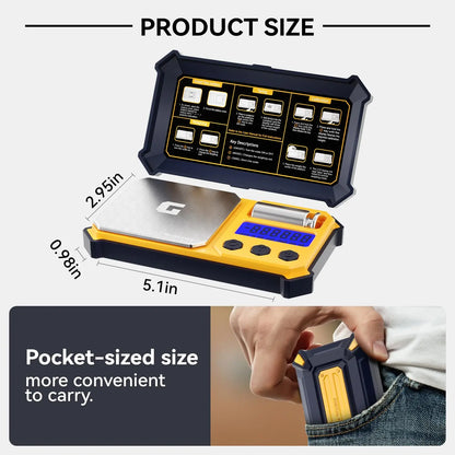 Rugged Precision Pocket Scale
