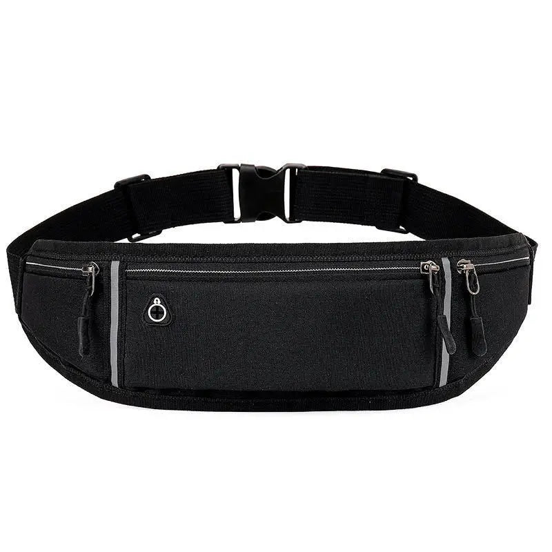 Reflective Running Belt - Black