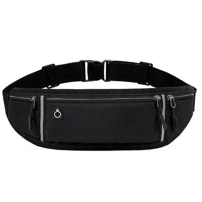 Reflective Running Belt - Black
