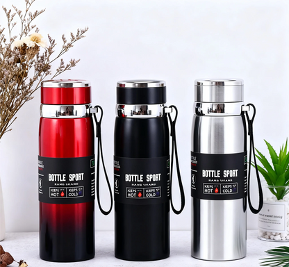 Large Insulated Bottle with Handle