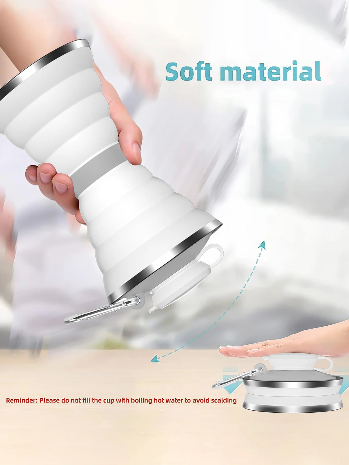 Foldable Silicone Bottle