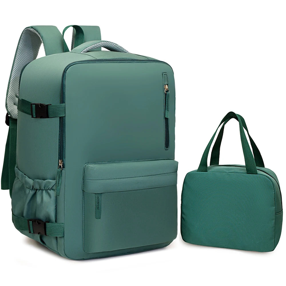 Cabin Backpack and Tote Set - Green