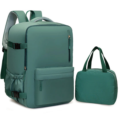 Cabin Backpack and Tote Set - Green