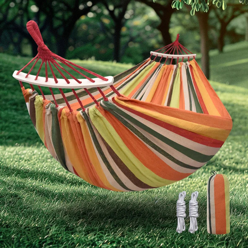 Oxford Striped Camping Hammock