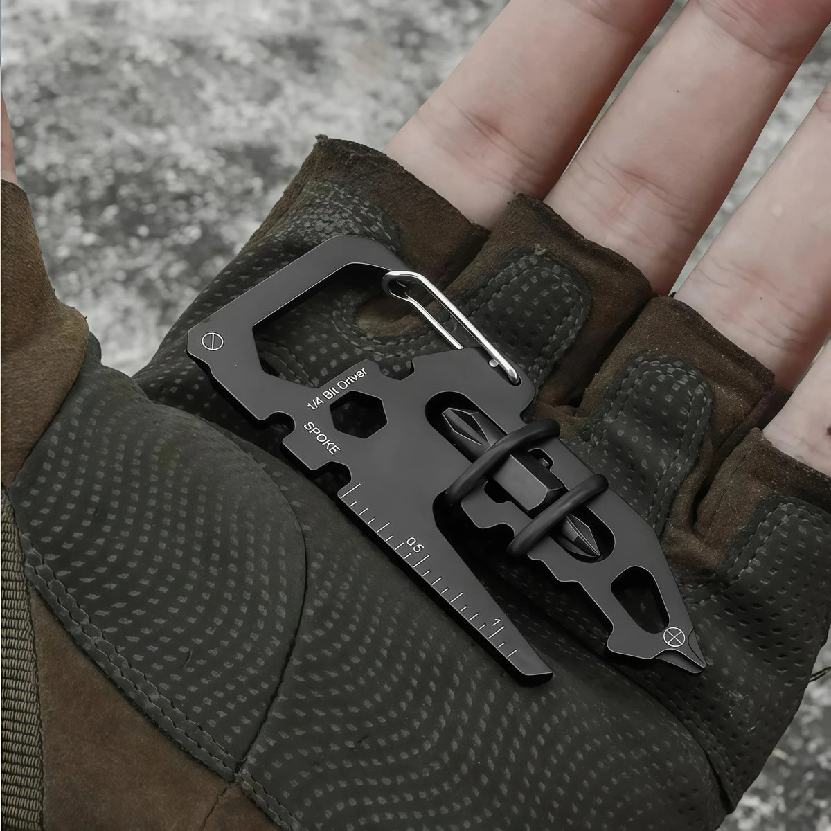 Carabiner Multitool Card