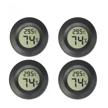 Mini Digital Hygrometer - 4pcs