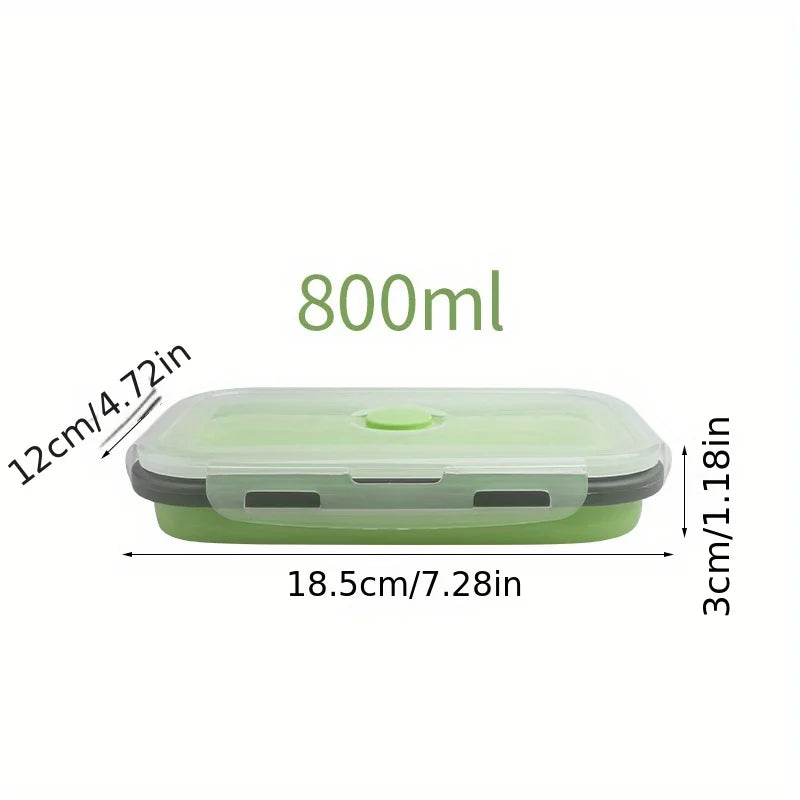 Collapsible Silicone Food Container - 800ml