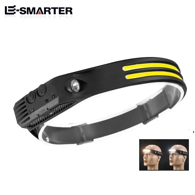 Strip Smart Sensor COB Headlamp