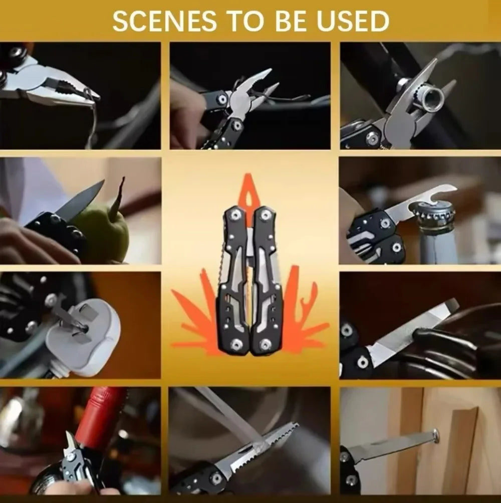 Folding Multitool Pliers