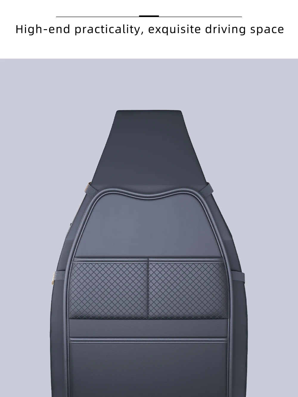 Seat Back Kick Mat Organizer