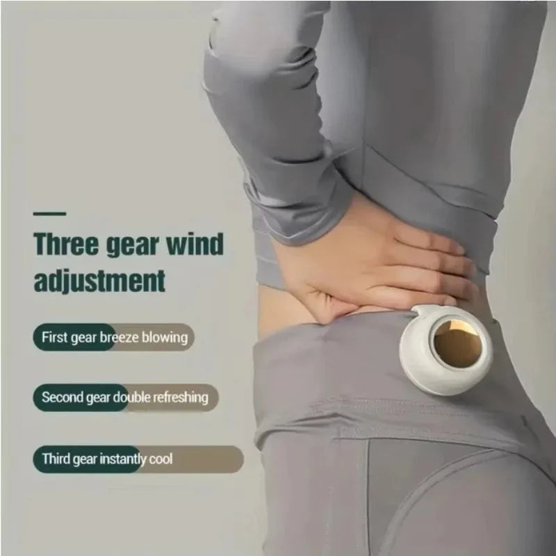 Bladeless Wearable Waist Clip Fan