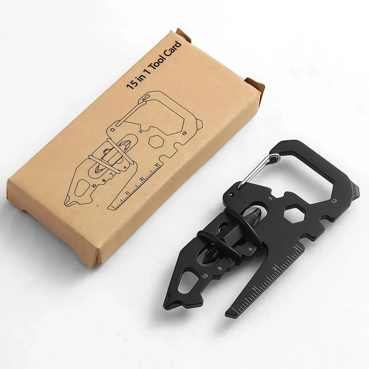 Carabiner Multitool Card