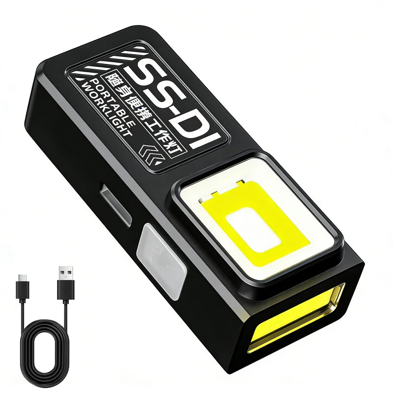 Mini COB Clip Flashlight