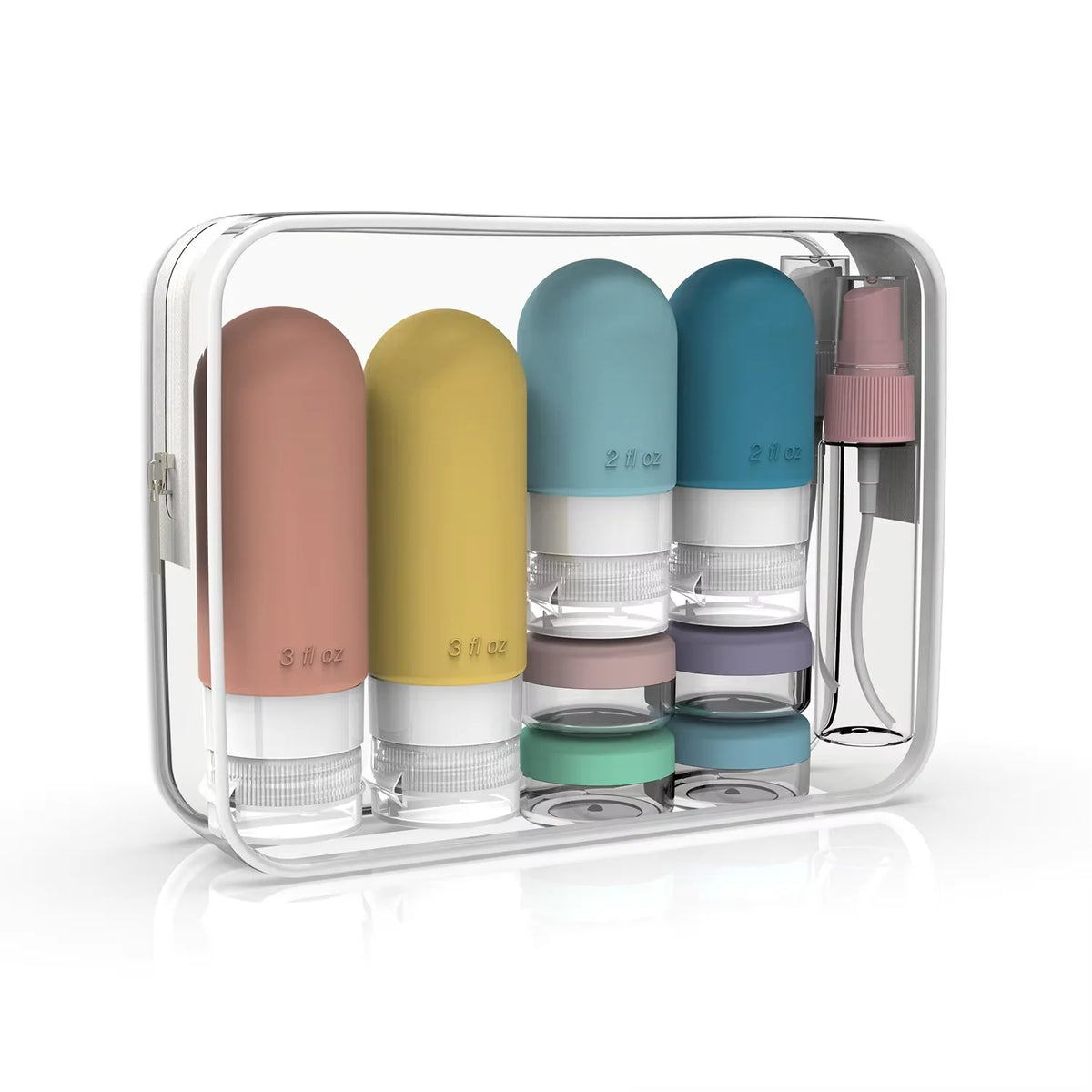 Silicone Travel Bottle Set
