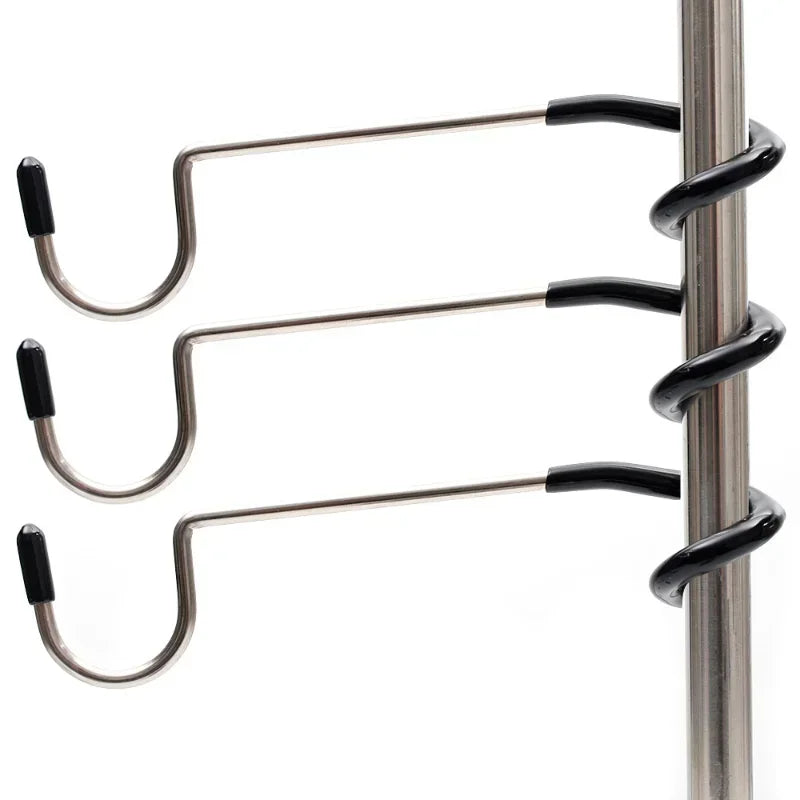 Tent Pole Lantern Hooks - front view