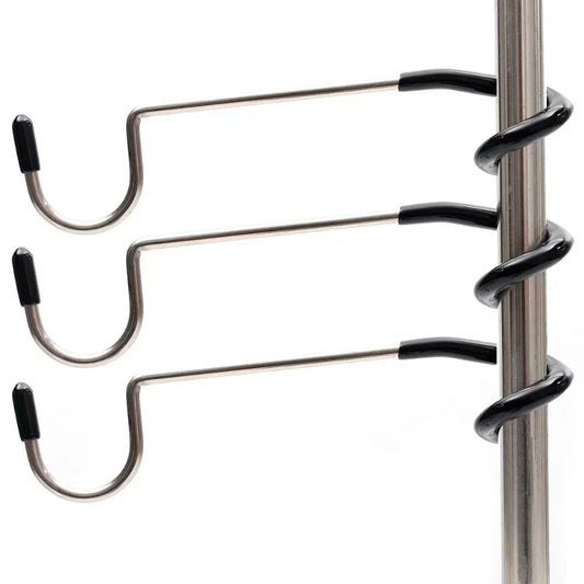 Tent Pole Lantern Hooks - front view