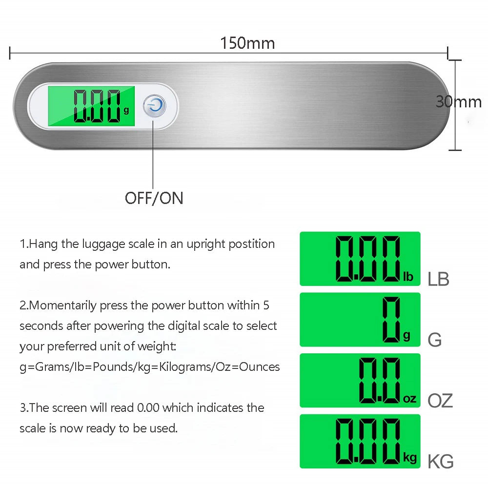 Precision Luggage Scale