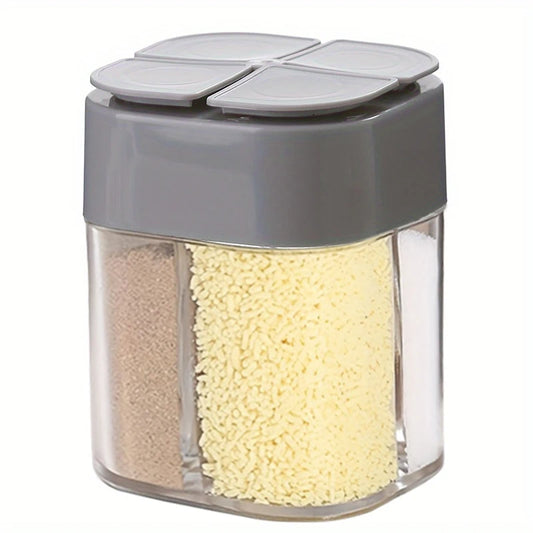 Four Compartment Spice Shaker - Gray / 1pc