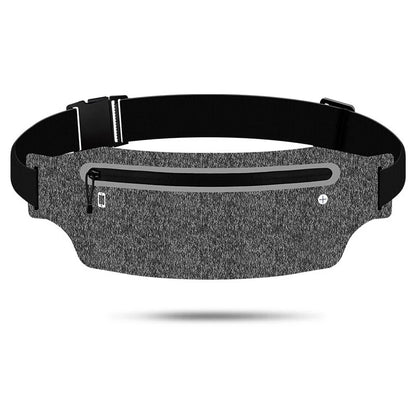 Slim Running Waist Belt - Gray