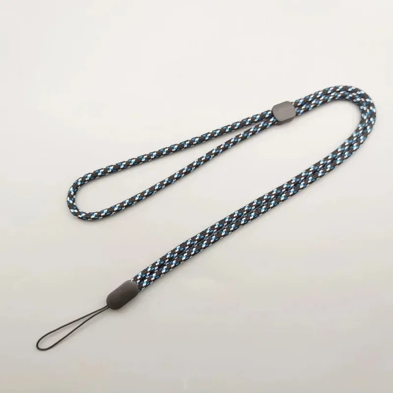 Adjustable Neck Phone Lanyard - Blue