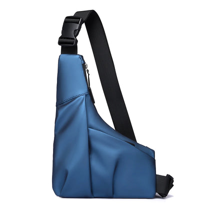 Triangle Sling Chest Bag - Blue