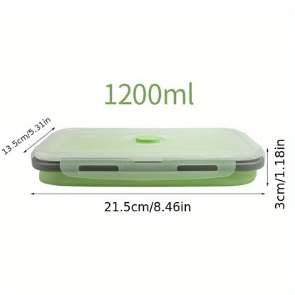 Collapsible Silicone Food Container - 1200ml