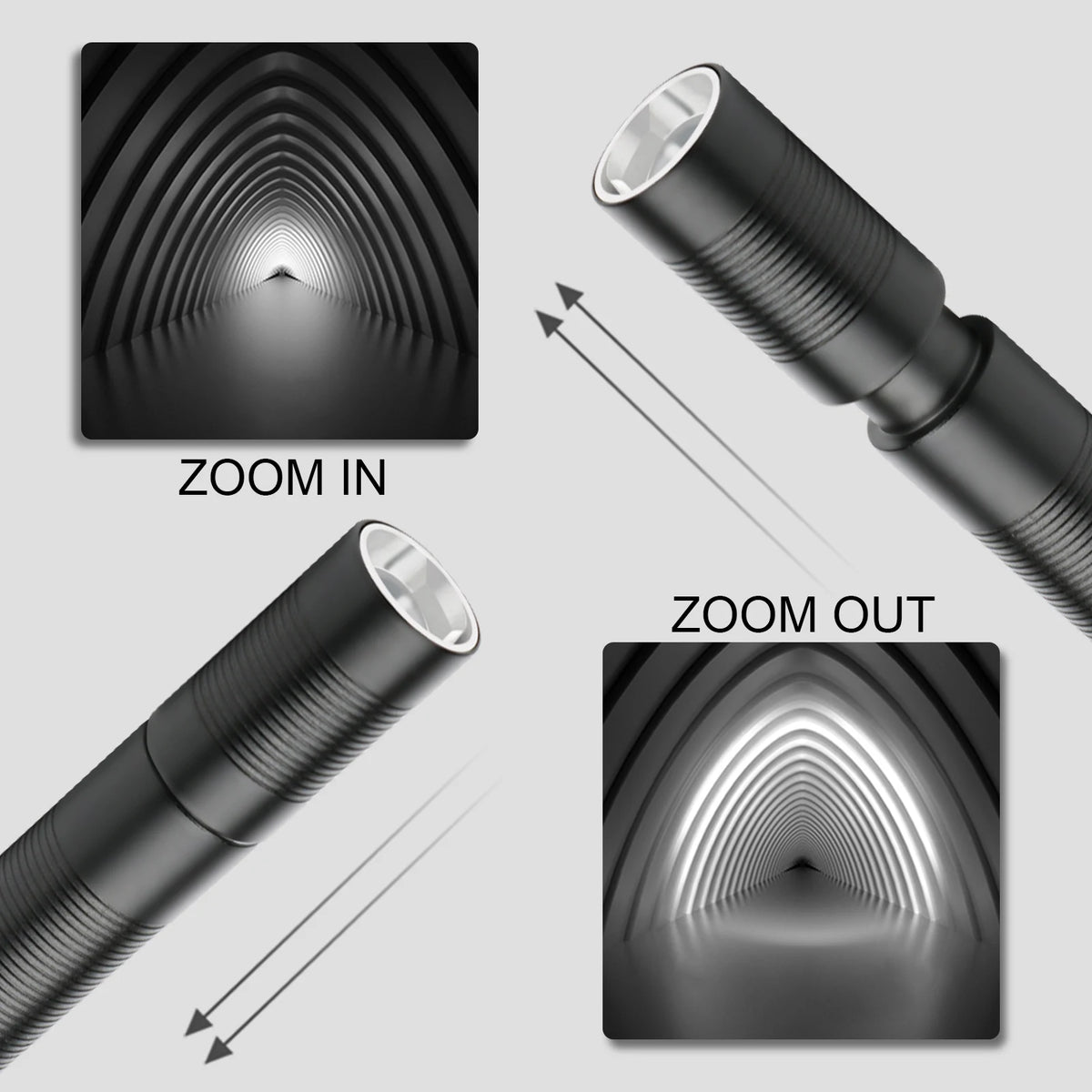 Zoomable LED Penlight