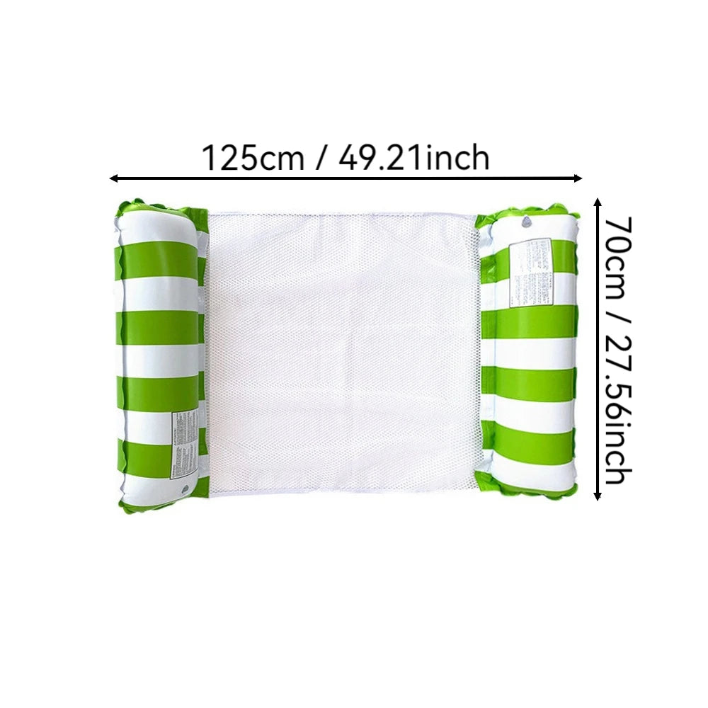 Inflatable Water Hammock - Green