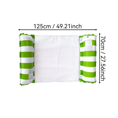 Inflatable Water Hammock - Green
