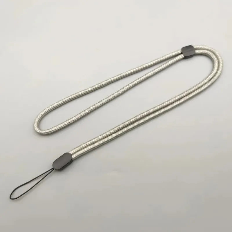 Adjustable Neck Phone Lanyard - Gray