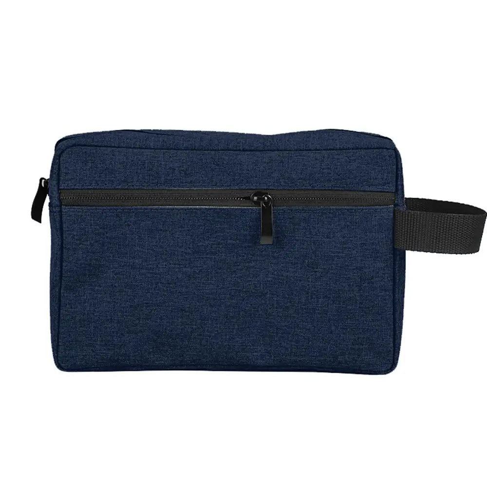 Canvas Toiletry Bag - Dark Blue