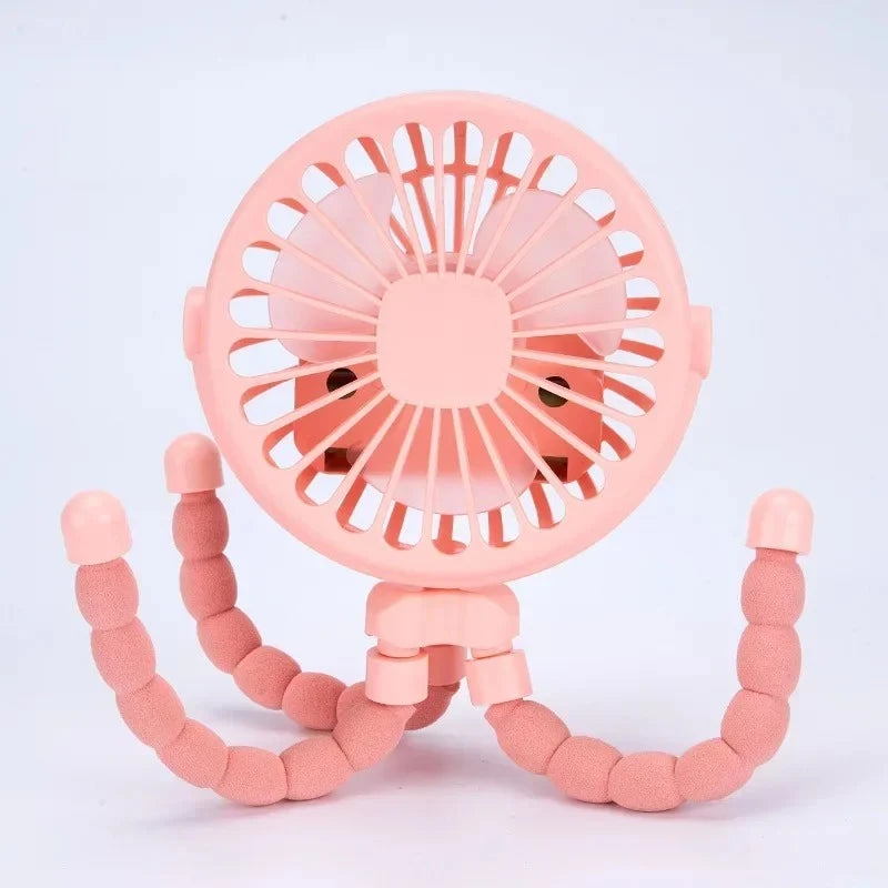 Flexible Tripod Clip Fan