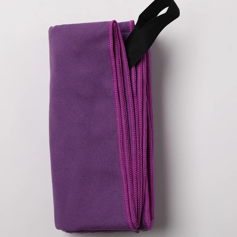 Quick Dry Microfiber Towel - Purple / 50x120cm