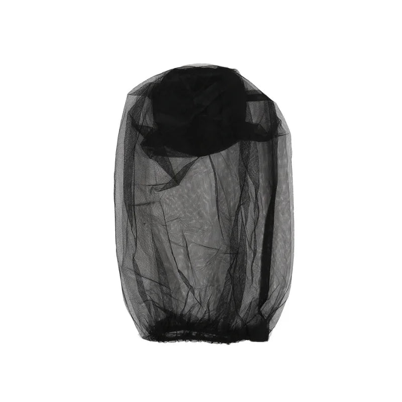 Mosquito Head Net - Black / 1pc