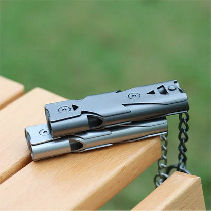 Double Tube Signal Whistle