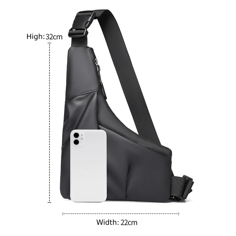Triangle Sling Chest Bag
