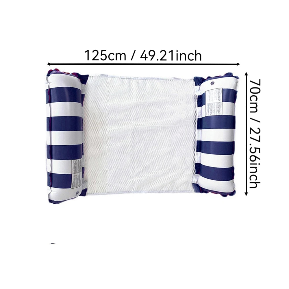 Inflatable Water Hammock - Dark Blue