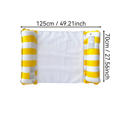 Inflatable Water Hammock - Yellow