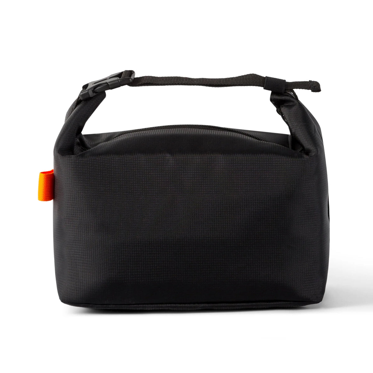 Insulated Roll Top Lunch Bag - Black